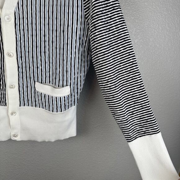 Brooks Brothers Black Fleece Mens Button Cardigan Sweater Size BB2 M Cotton - Picture 3 of 7